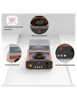 2IN1: FRESA + ASPIRATORE SML M2