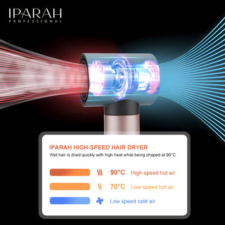Asciugacapelli professionale 6 in 1 Iparah P-500