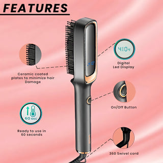 Spazzola lisciante termica VGR V-560