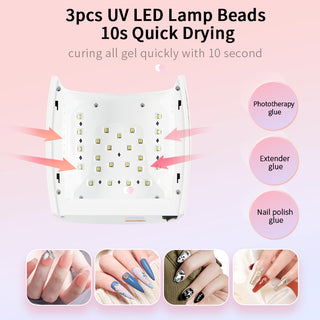 Lampada UV.LED SENZA FILI 88W  S10