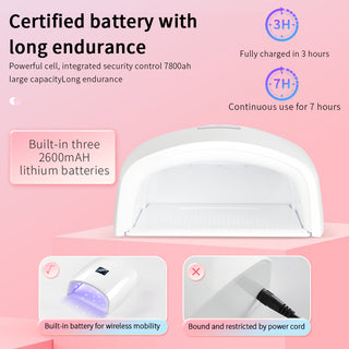 Lampada UV.LED SENZA FILI 88W  S10