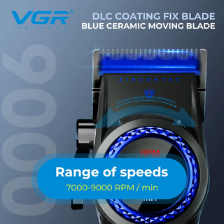 Rasoio Clipper VGR V-001 BLUE EDITION