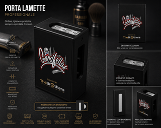BladeBox – Porta Lamette Professionale Personalizzabile
