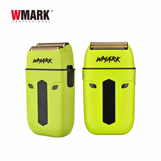 Kit WMARK NG-8637KIT verde: shaver visto frontalmente e di lato